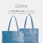 Large Lola Zipper Crossbody Tote