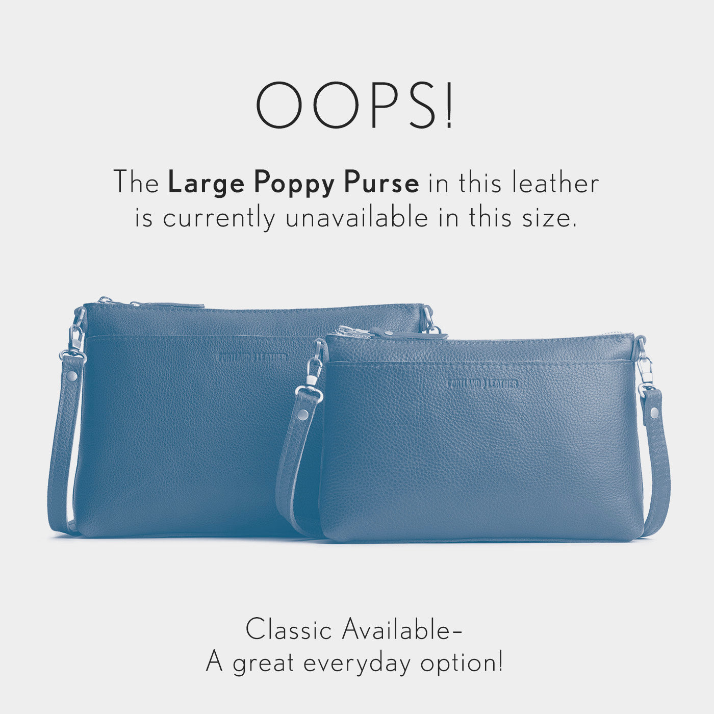 'Almost Perfect' Poppy Purse