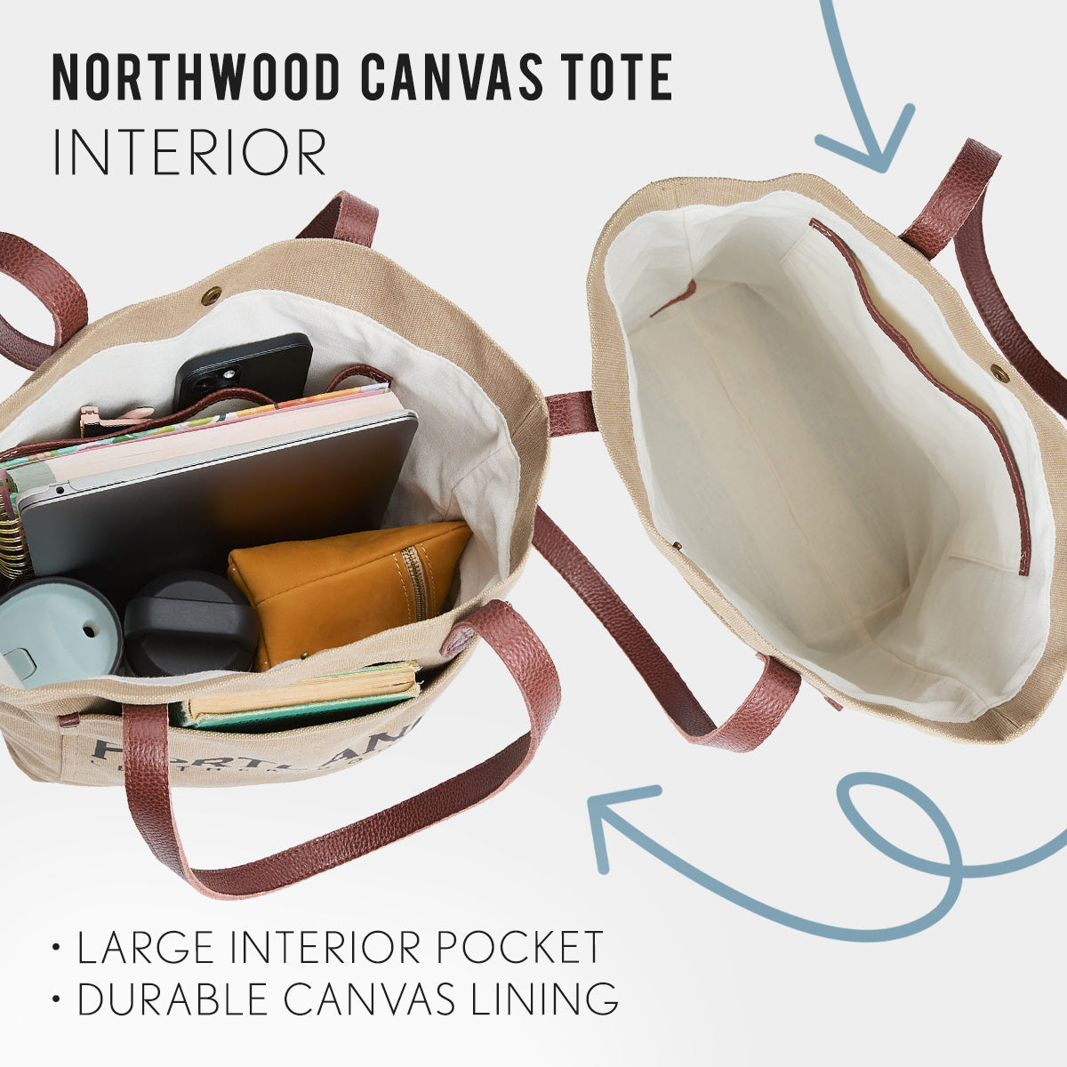 Northwood Canvas Tote