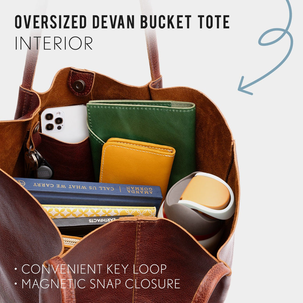 'Almost Perfect' Devan Bucket Tote