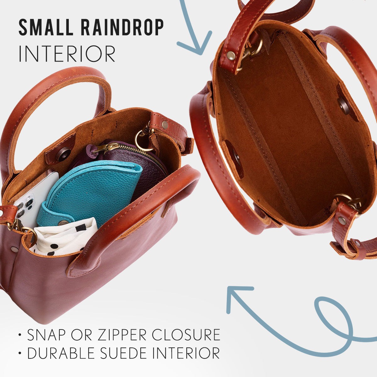 'Almost Perfect' Raindrop Crossbody Bag