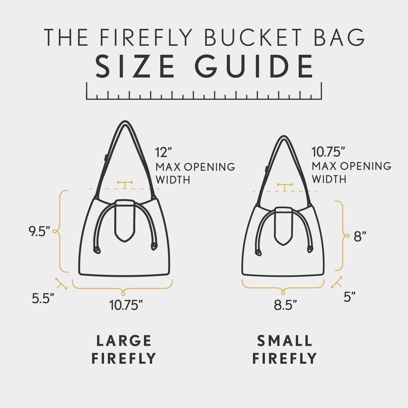 Firefly Bucket Bag