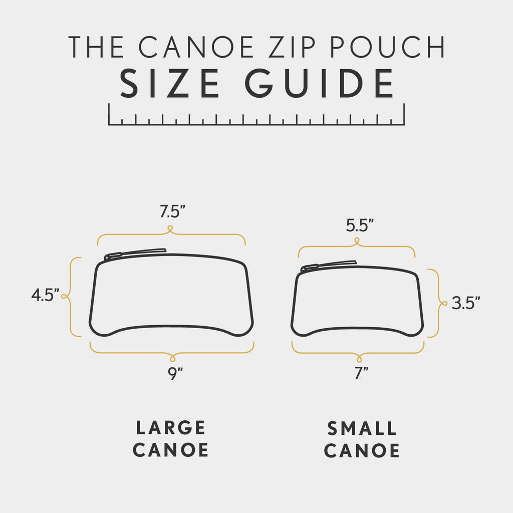 Canoe Zip Pouch