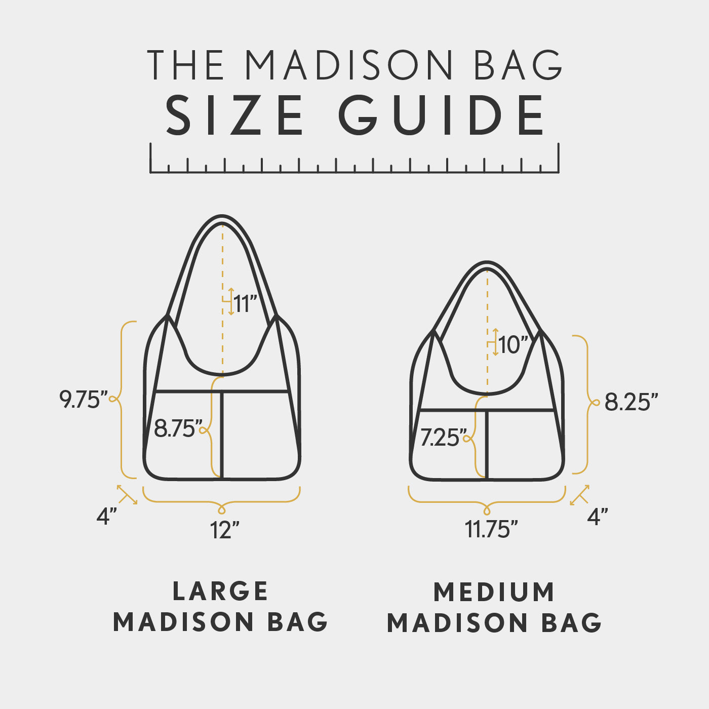 'Almost Perfect' Madison Shoulder Bag