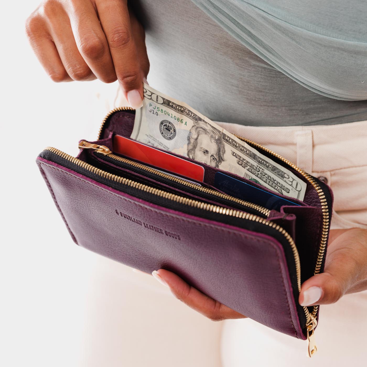 'Almost Perfect' Accordion Zip Wallet