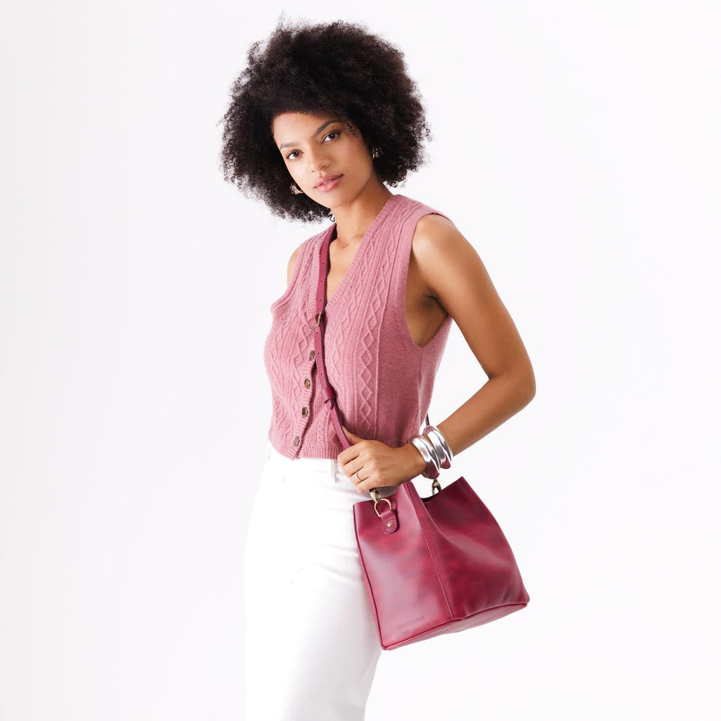 'Almost Perfect' Butterfly Bucket Bag