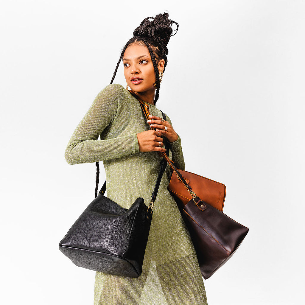 'Almost Perfect' Butterfly Bucket Bag