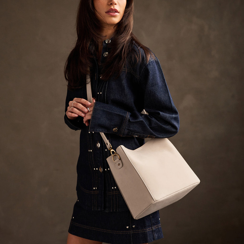 'Almost Perfect' Butterfly Bucket Bag