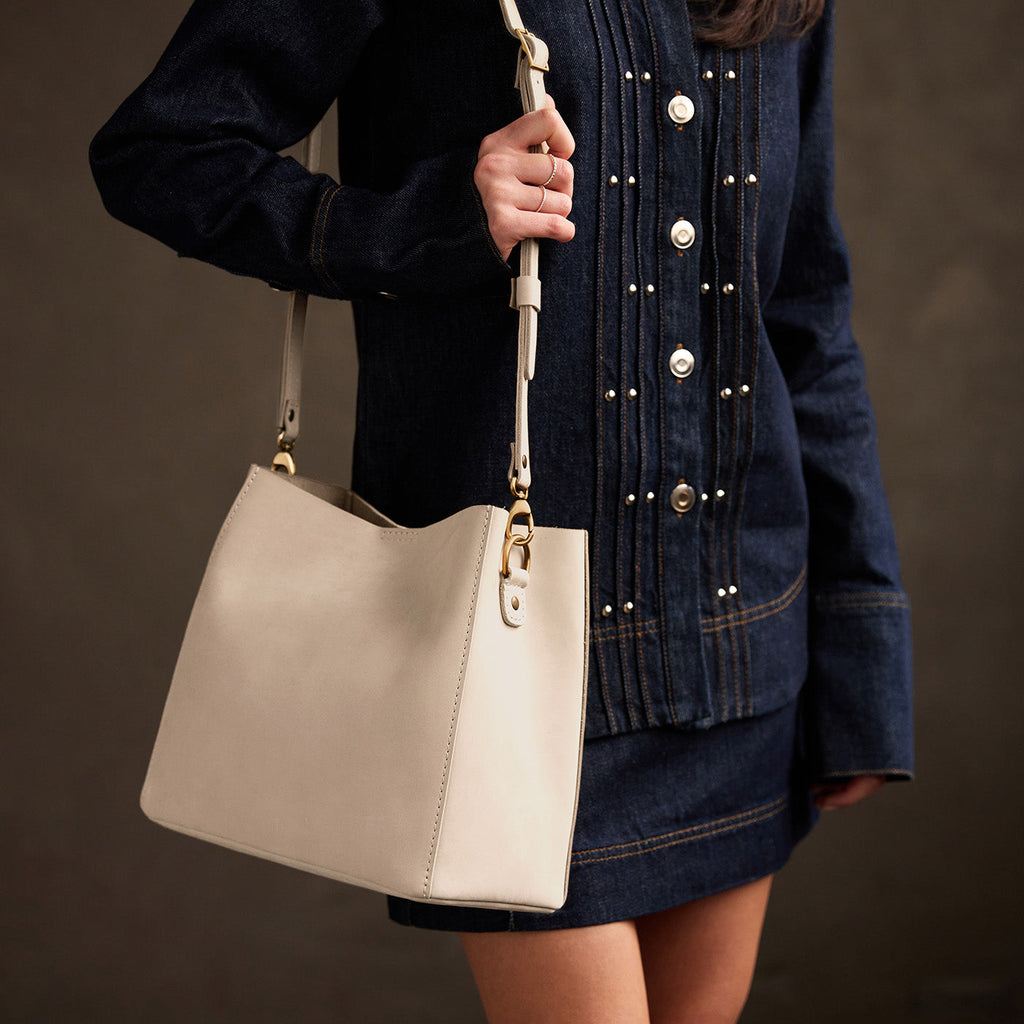 'Almost Perfect' Butterfly Bucket Bag