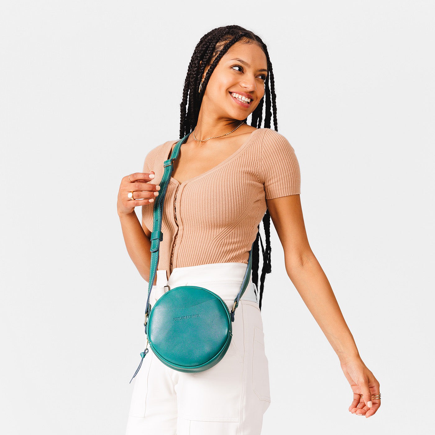'Almost Perfect' Circle Crossbody