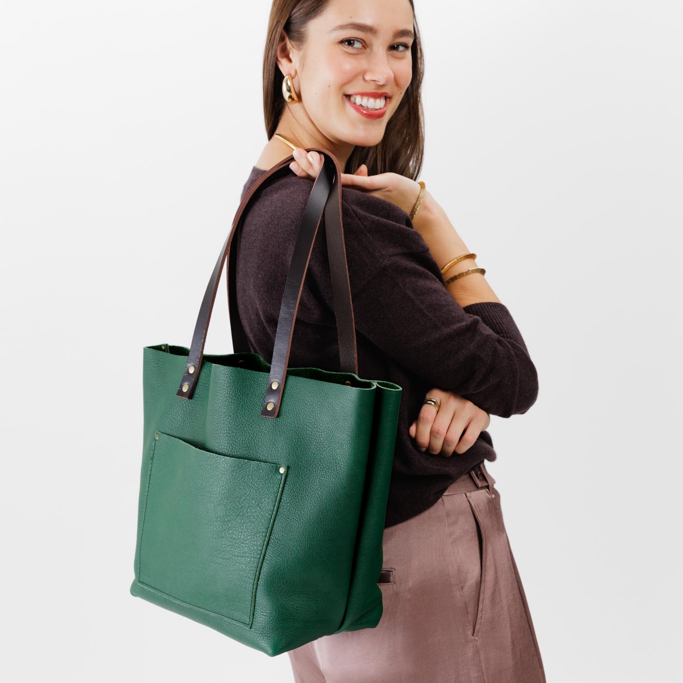'Almost Perfect' Leather Tote Bag