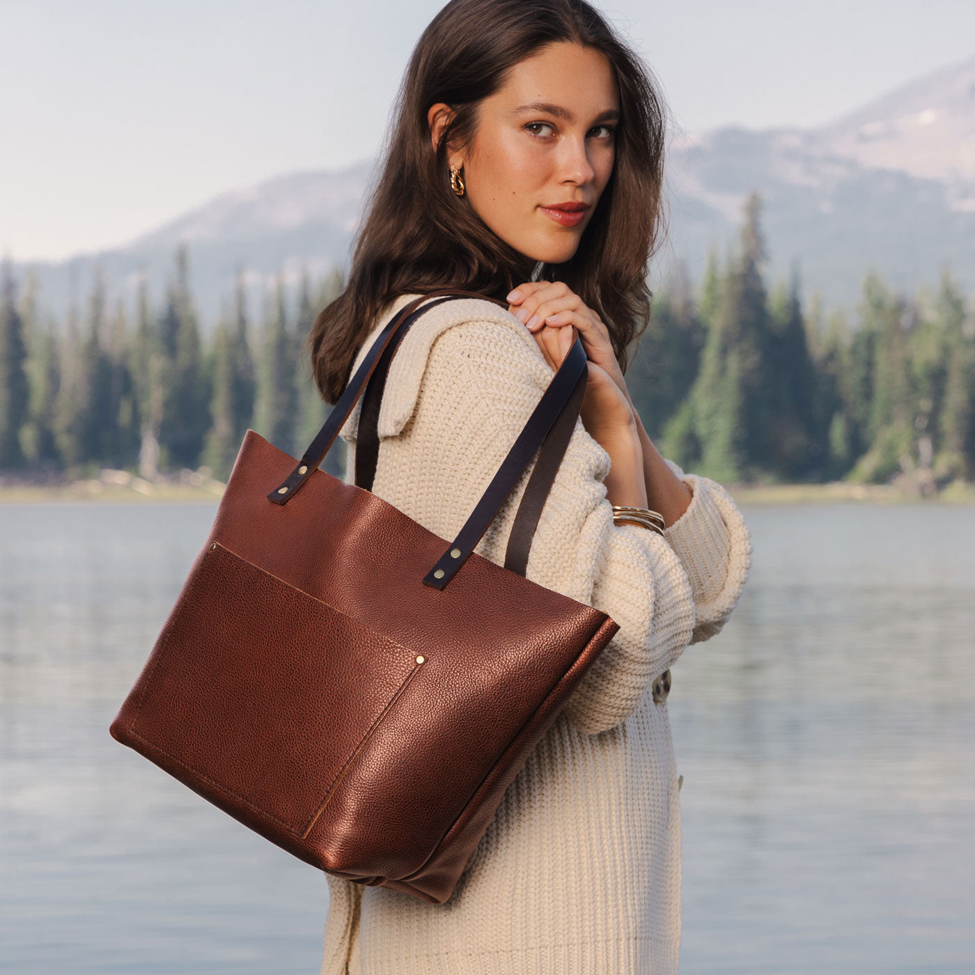 'Almost Perfect' Leather Tote Bag