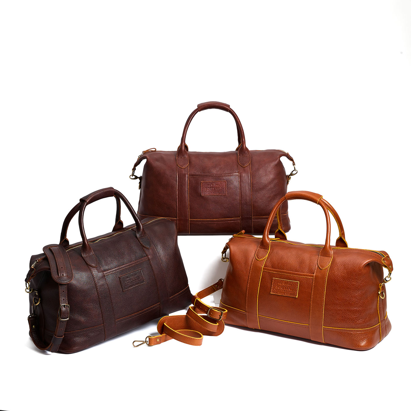'Almost Perfect' Leather Duffle Bag