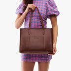 'Almost Perfect' Large Lola Zipper Crossbody Tote