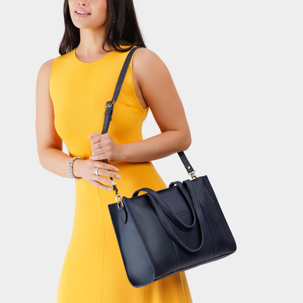 'Almost Perfect' Large Lola Zipper Crossbody Tote