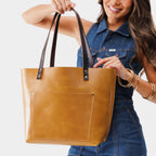 Leather Tote Bag