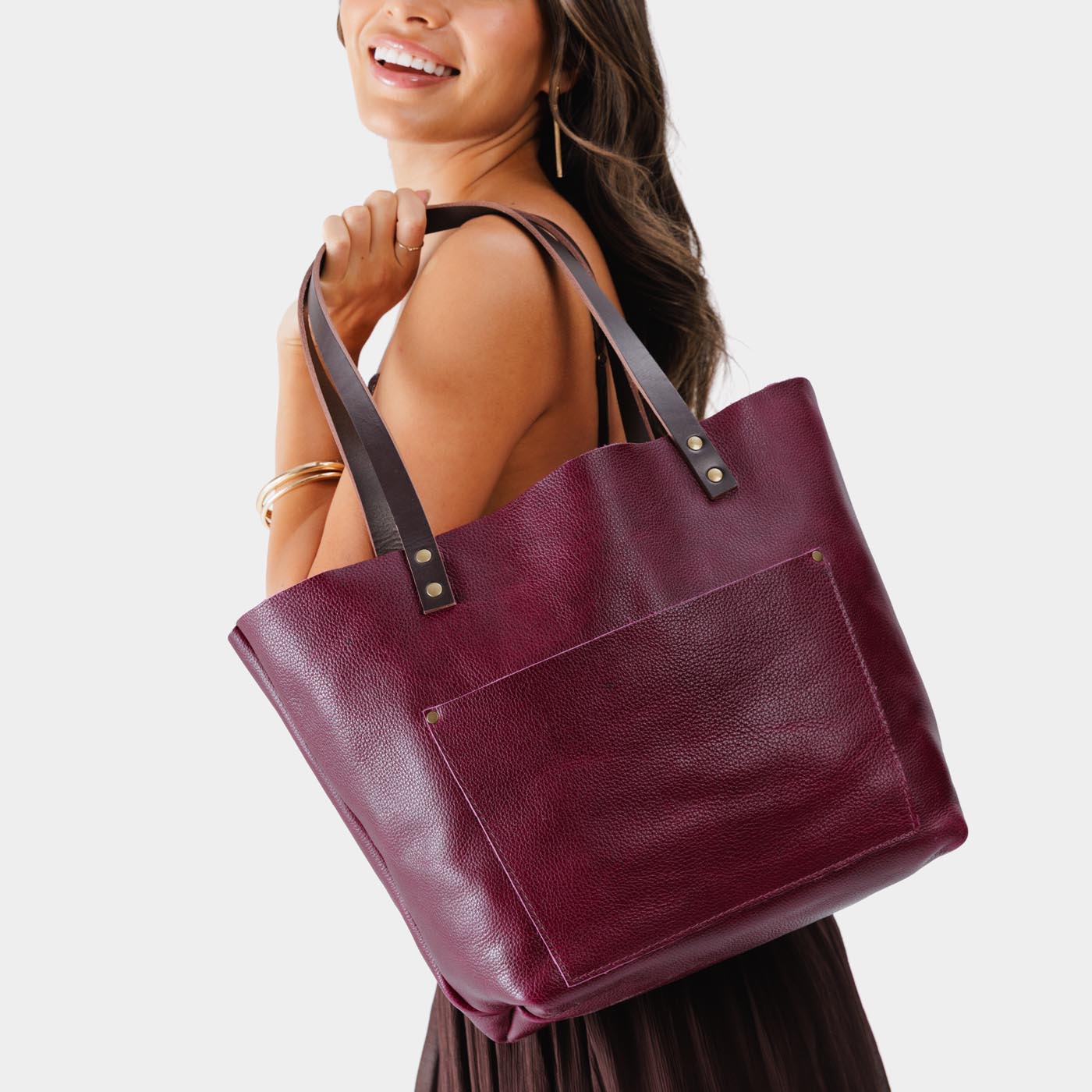 'Almost Perfect' Leather Tote Bag