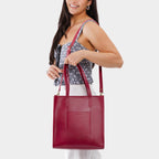 Large Lola Zipper Crossbody Tote