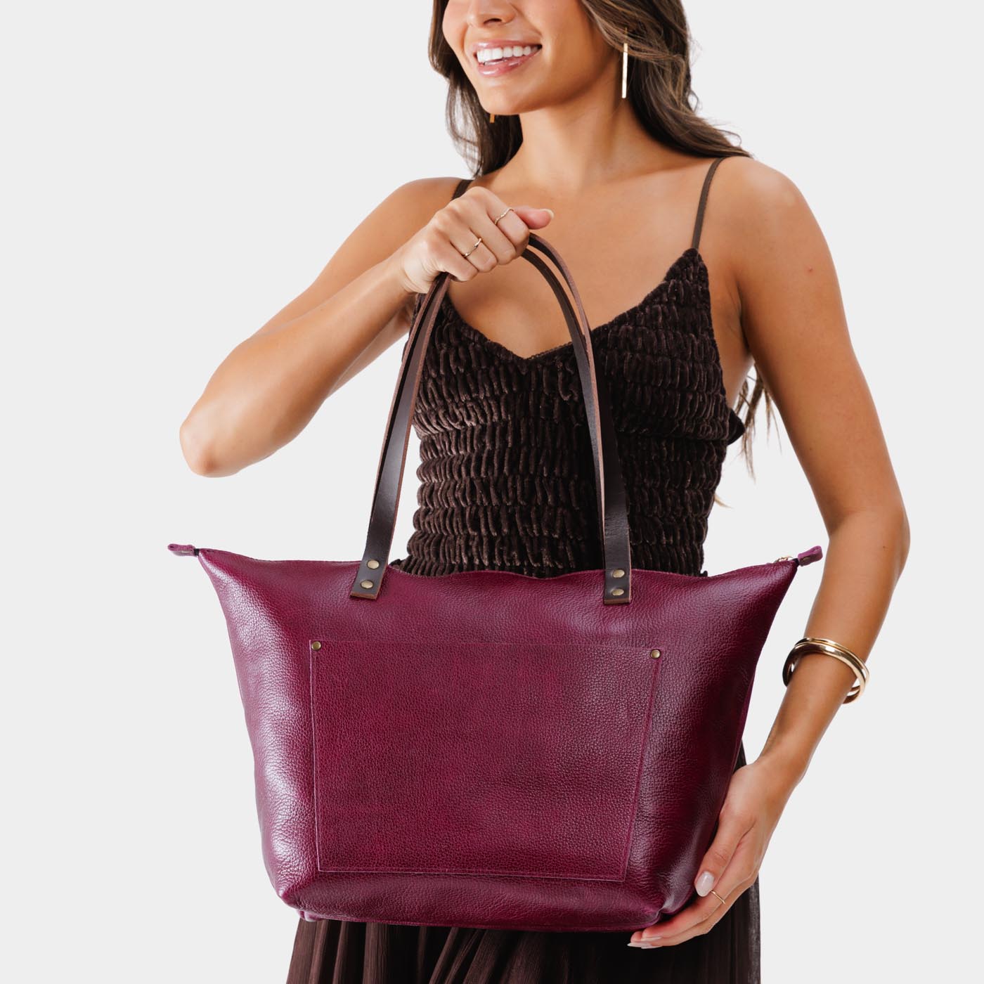 'Almost Perfect' Leather Tote Bag