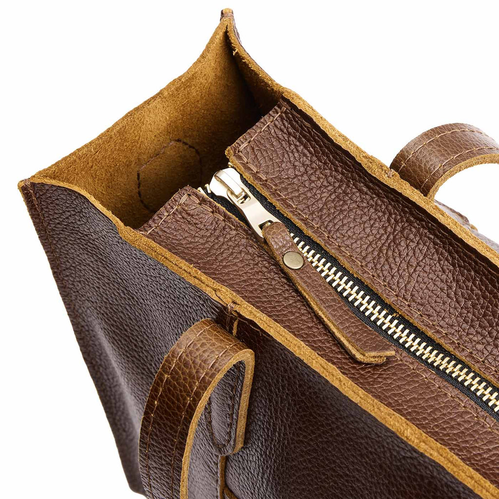 'Almost Perfect' Large Lola Zipper Crossbody Tote