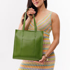 Large Lola Zipper Crossbody Tote