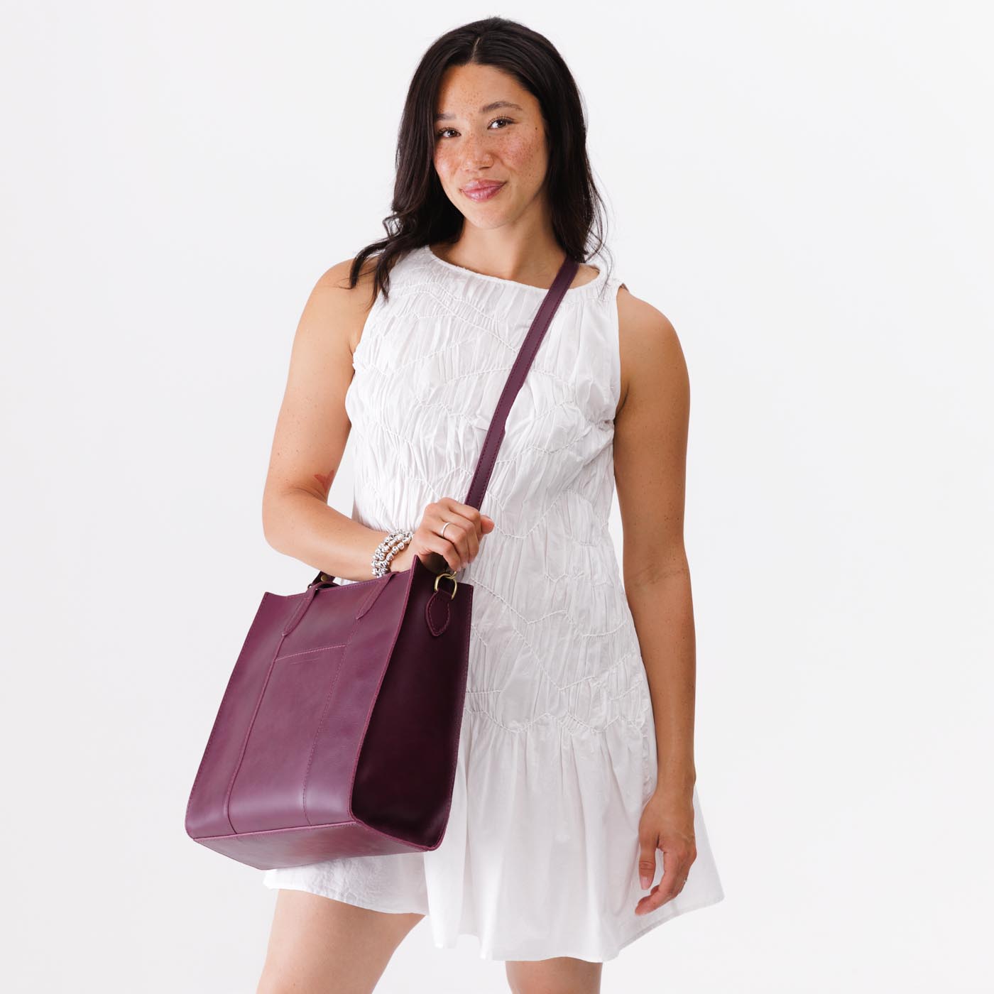 Large Lola Zipper Crossbody Tote