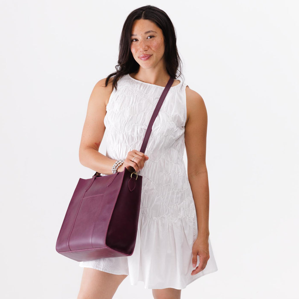 'Almost Perfect' Large Lola Zipper Crossbody Tote