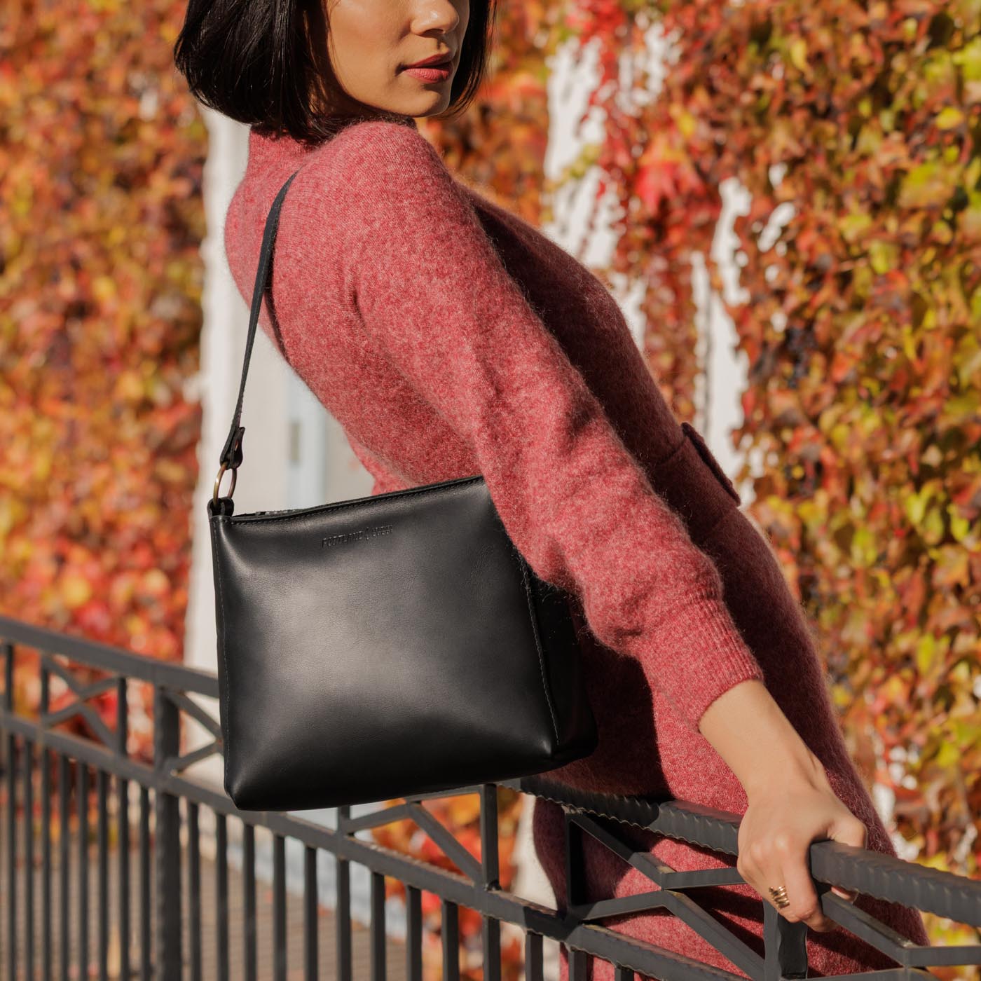 'Almost Perfect' Triangle Shoulder Bag