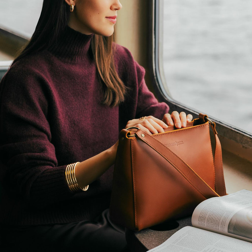 'Almost Perfect' Triangle Shoulder Bag