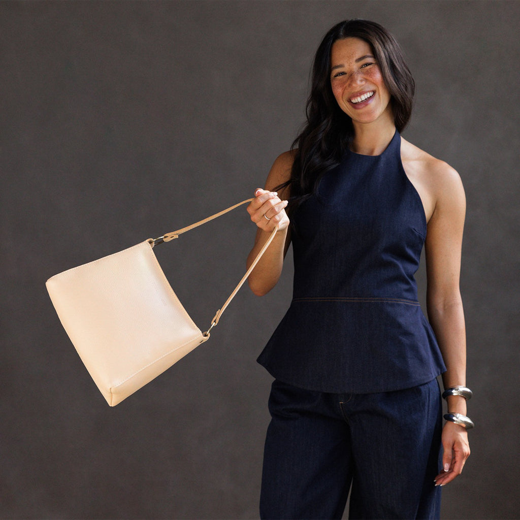 'Almost Perfect' Triangle Shoulder Bag