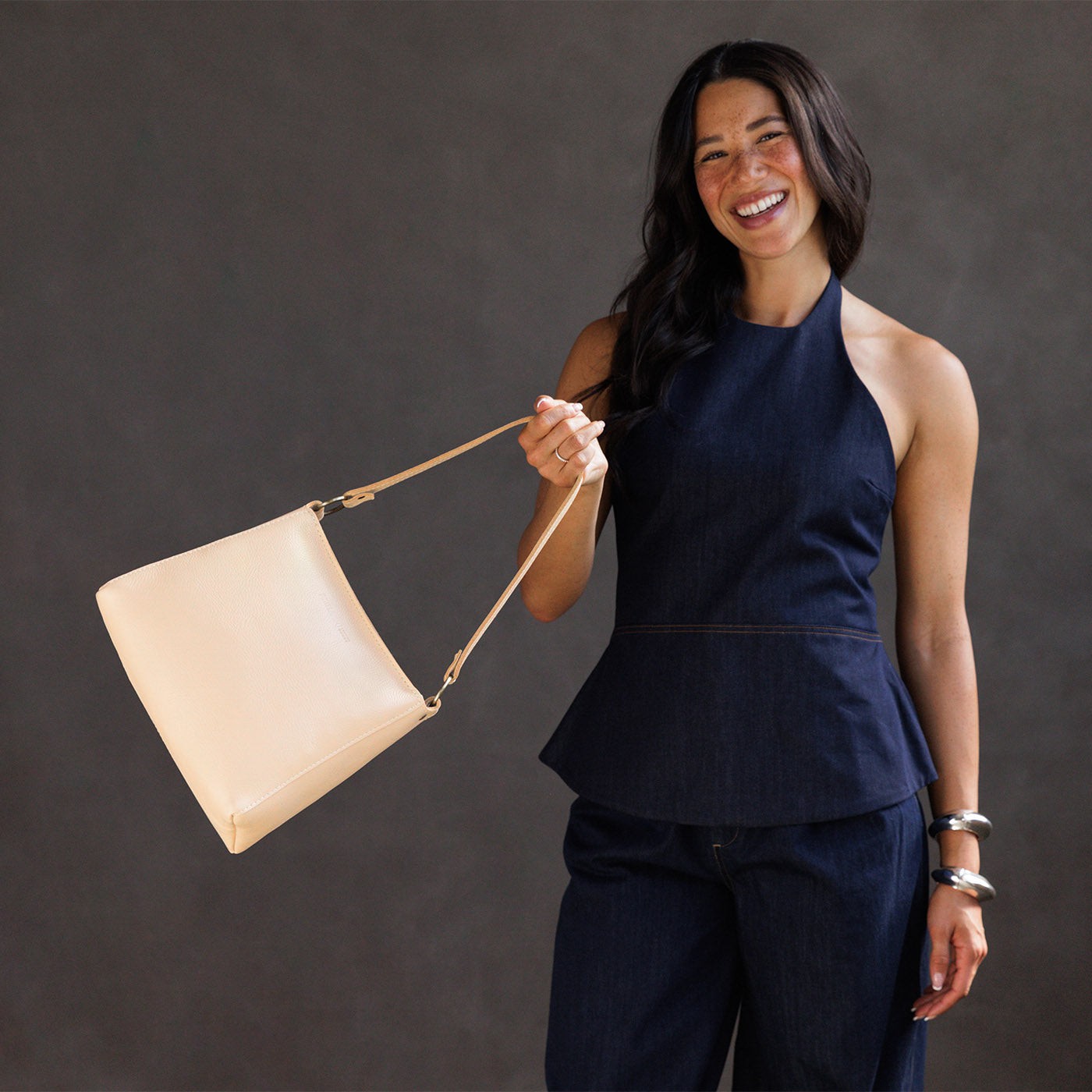 'Almost Perfect' Triangle Shoulder Bag