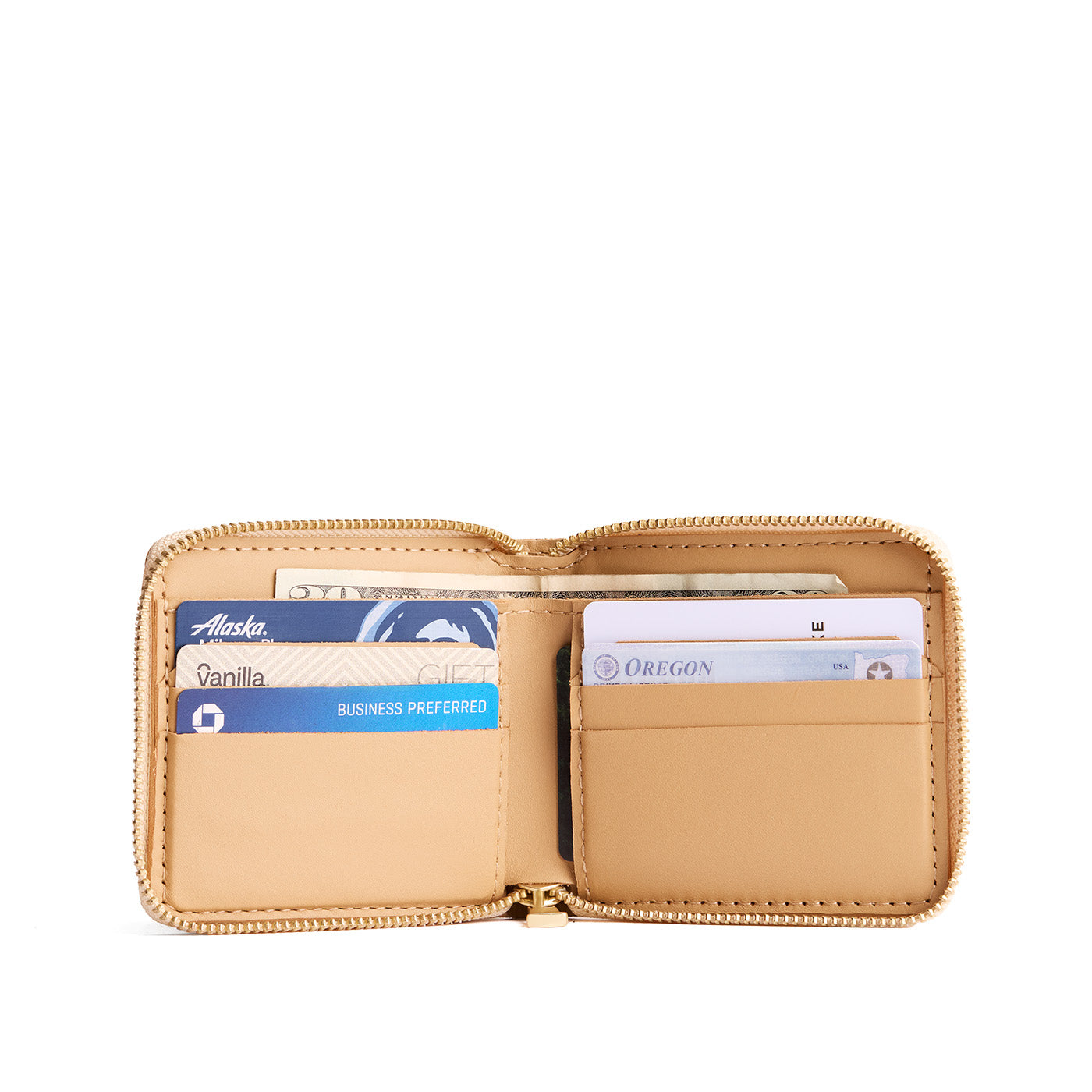 'Almost Perfect' Small Zipper Bifold Wallet