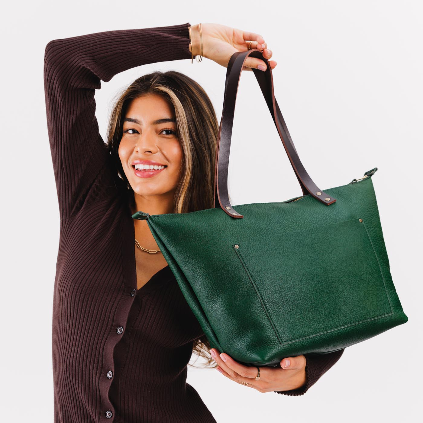 'Almost Perfect' Leather Tote Bag